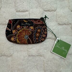 Vera Bradley Kensington Y2K Zip ID Case, Retired Pattern, 4.5” x 3” NWT